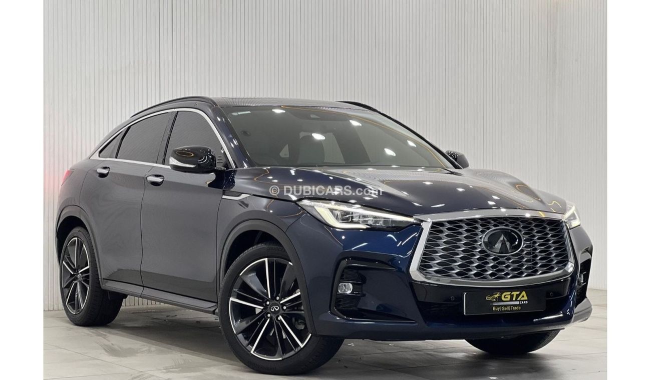 Infiniti QX55 2022 Infiniti QX55 Sensory AWD, January 2026 Infiniti Warranty + Service Contract, Low Kms, GCC