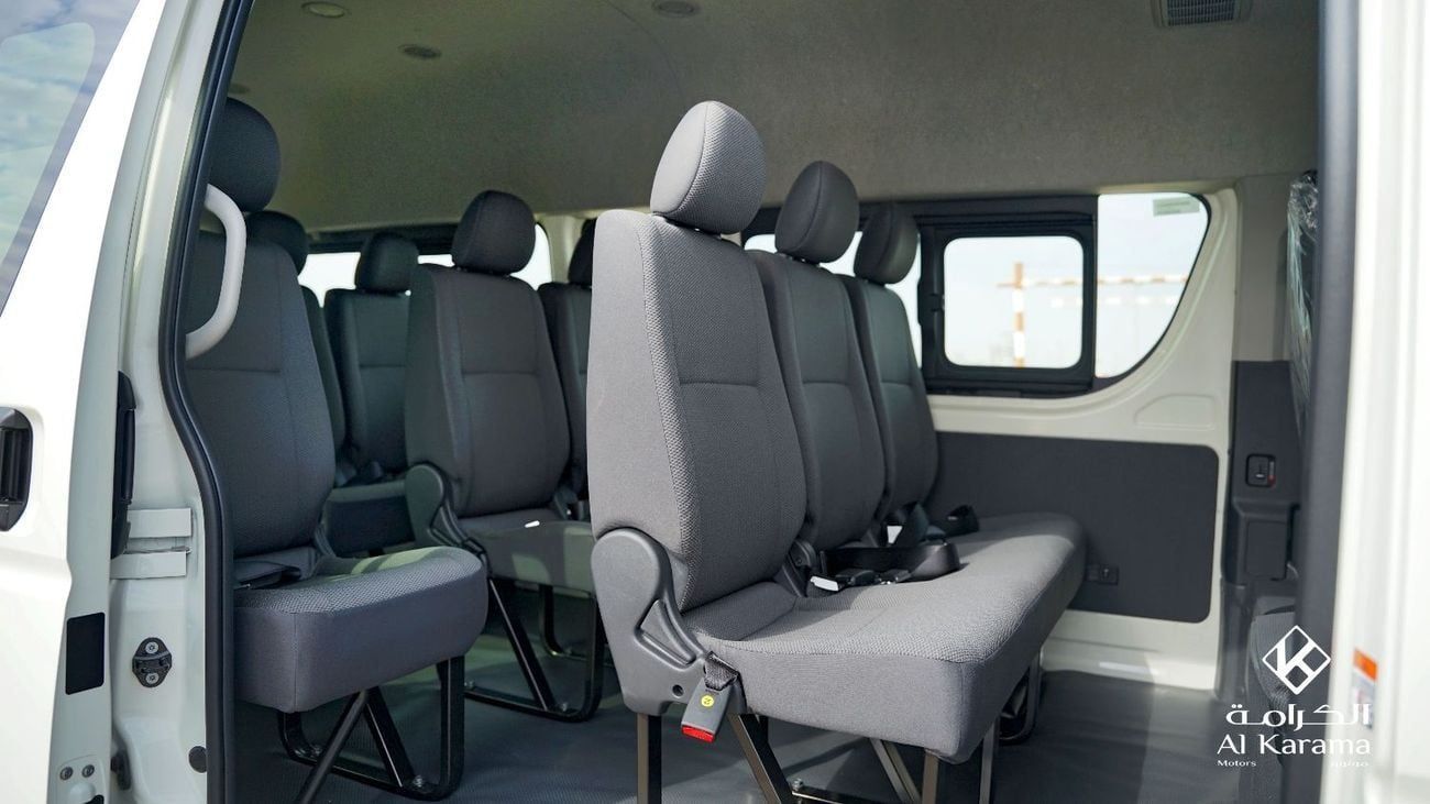 Toyota Hiace 2.5L | High Roof Van with Power Window - Manual Transmission - 16 Seats | AC/Heater