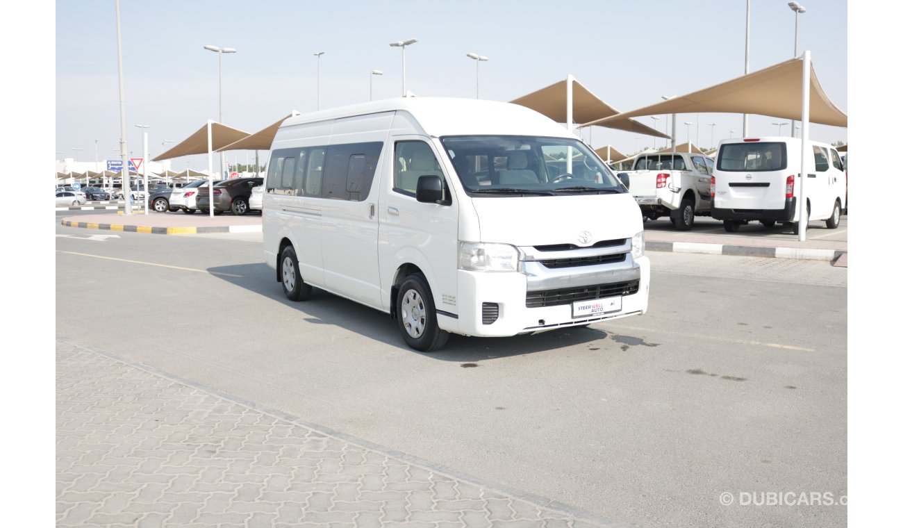 Toyota Hiace GL HI ROOF 15 SEATER BUS WITH GCC SPEC