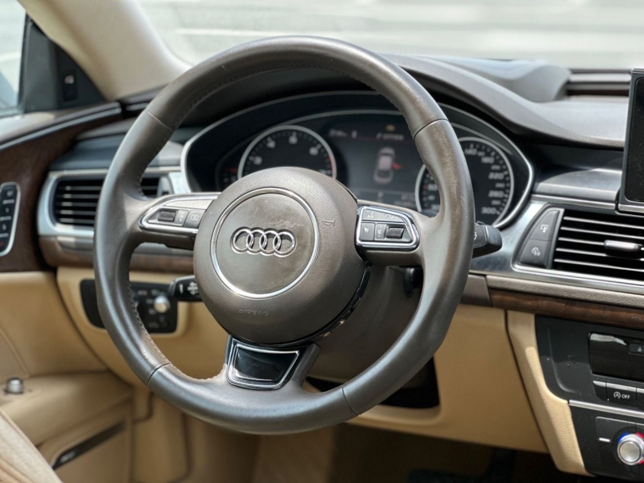 Audi A7 S-Line MODEL 2013 GCC CAR PERFECT CONDITION INSIDE AND OUTSIDE FULL OPTION SLINE