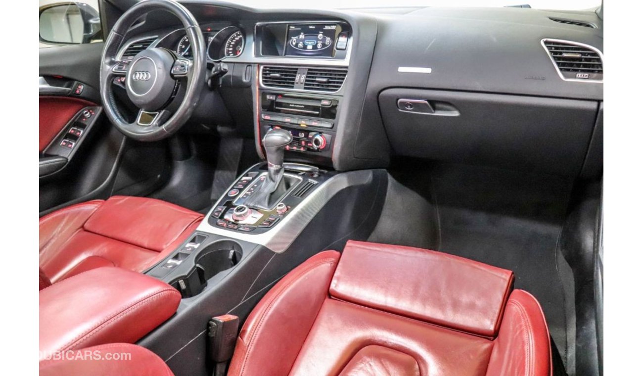 أودي A5 Audi A5 3.0L Cabriolet 2015 GCC under Warranty with Zero Down-Payment.
