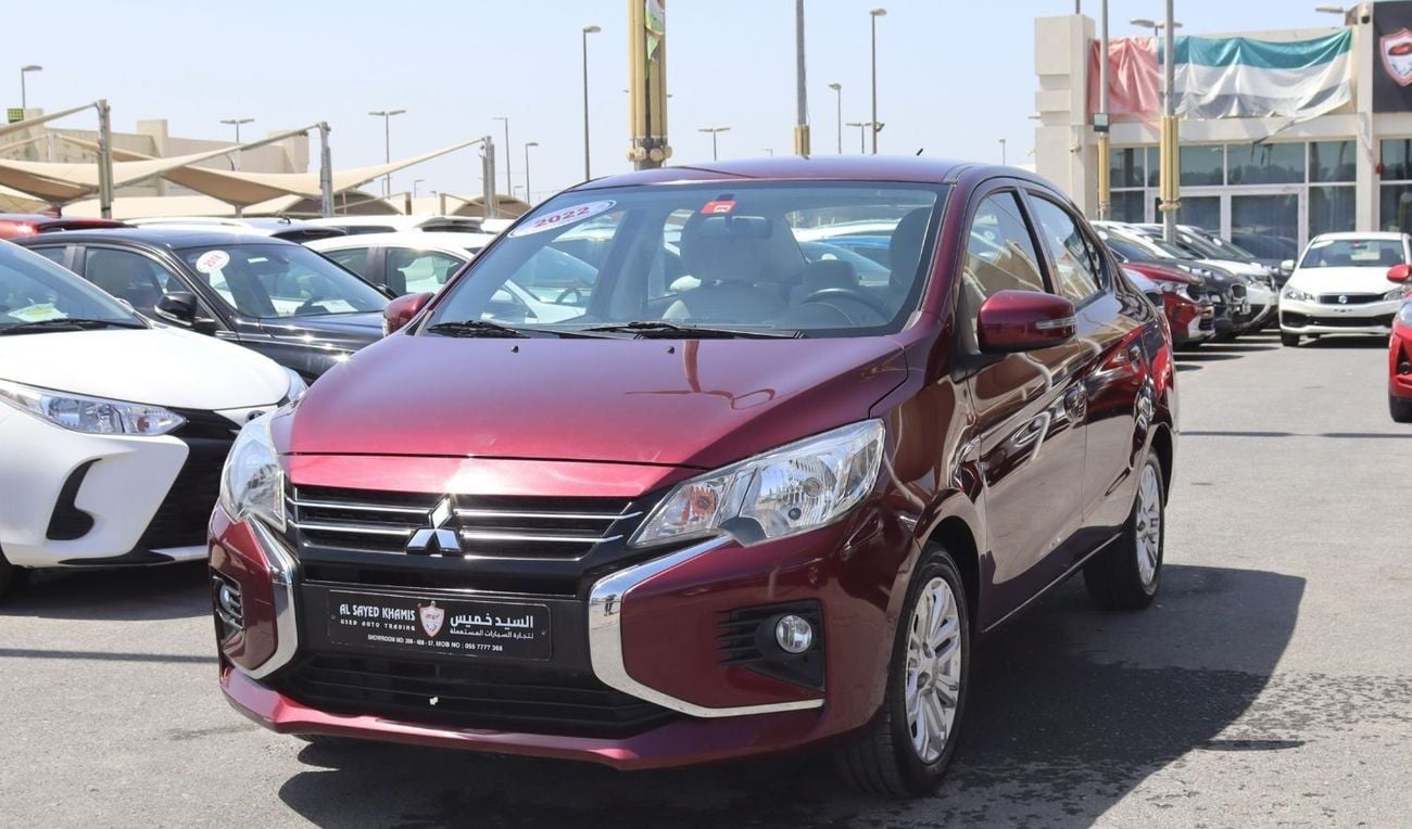 ميتسوبيشي اتراج ميتسوبيشى أتراج -2022 - خليجى- بدون حوادث - بمحرك 1.2L- ممشى قليل - بحاله ممتازه