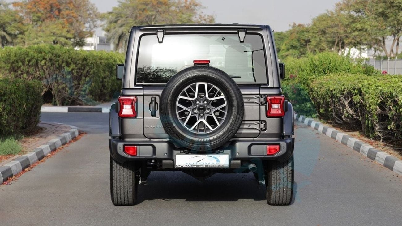 جيب رانجلر Unlimited Sahara I4 2.0T 4x4 2025 GCC 7000Km With 3 Years Or 60,000 Km Warranty @Official Dealer