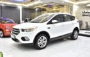 فورد إيسكاب EXCELLENT DEAL for our Ford Escape ( 2017 Model ) in White Color GCC Specs