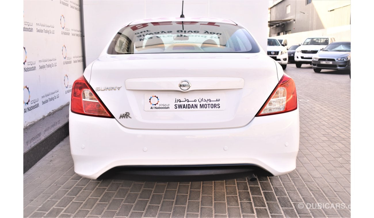 نيسان صني AED 645 PM | 1.5L SV GCC WARRANTY