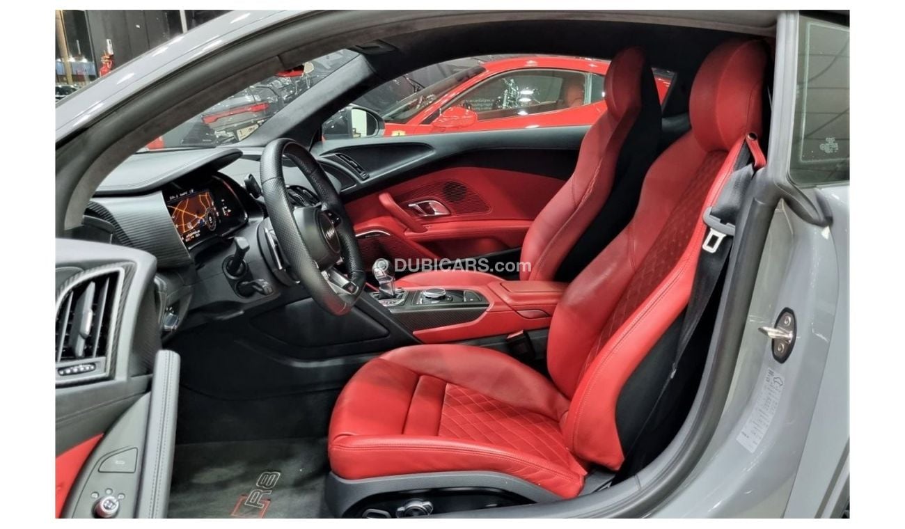 Audi R8 V10 Plus Performance parts AUDI R8 V10+ 610HP 2018 GCC IN IMMACULATE CONDITION UNDER DEALER WARRANTY