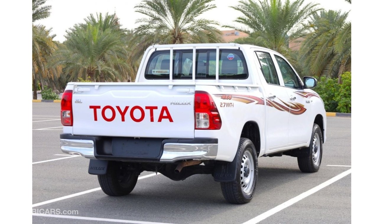 Toyota Hilux GL | 4x4 | Automatic Transmission | 2.7L Petrol | Perfect Condition | GCC