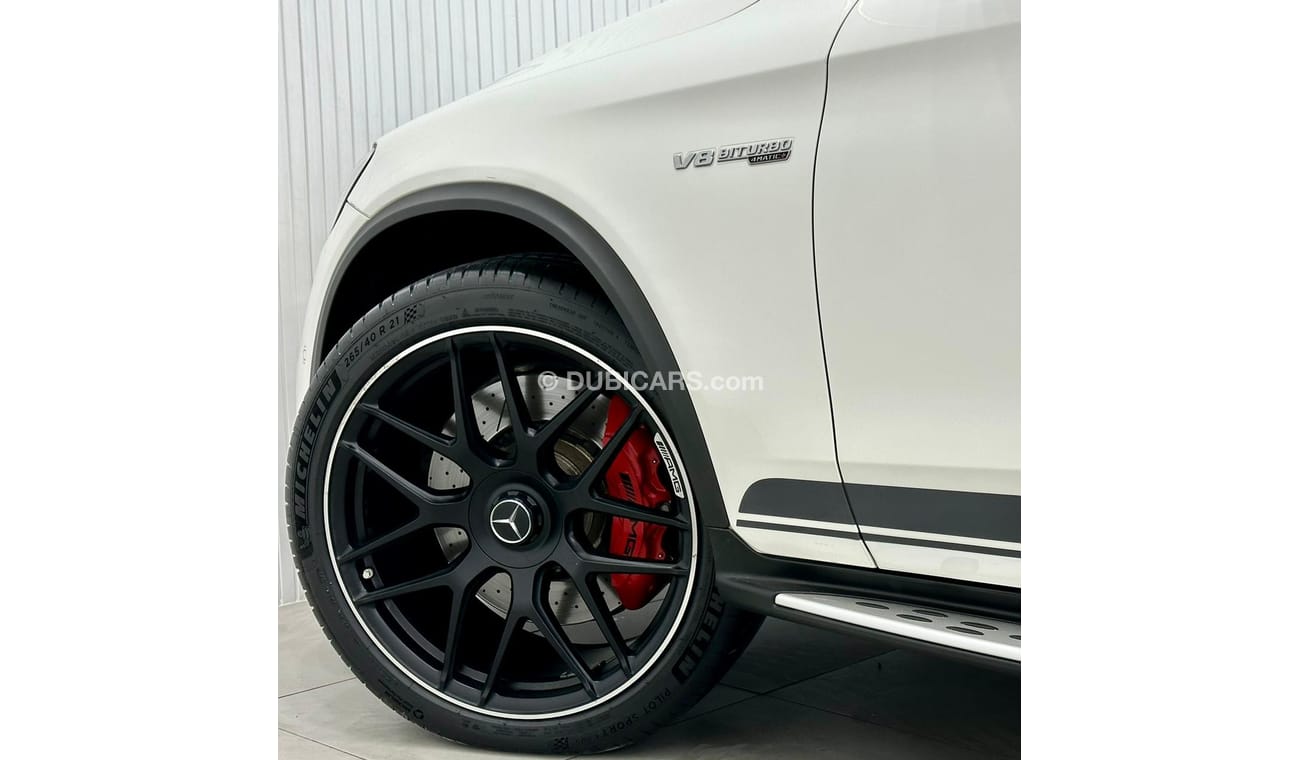 Mercedes-Benz GLC 63 AMG 2018 Mercedes Bez GLC 63S AMG 4MATIC - Full Options, Warranty, Low Kms, Service History, GCC