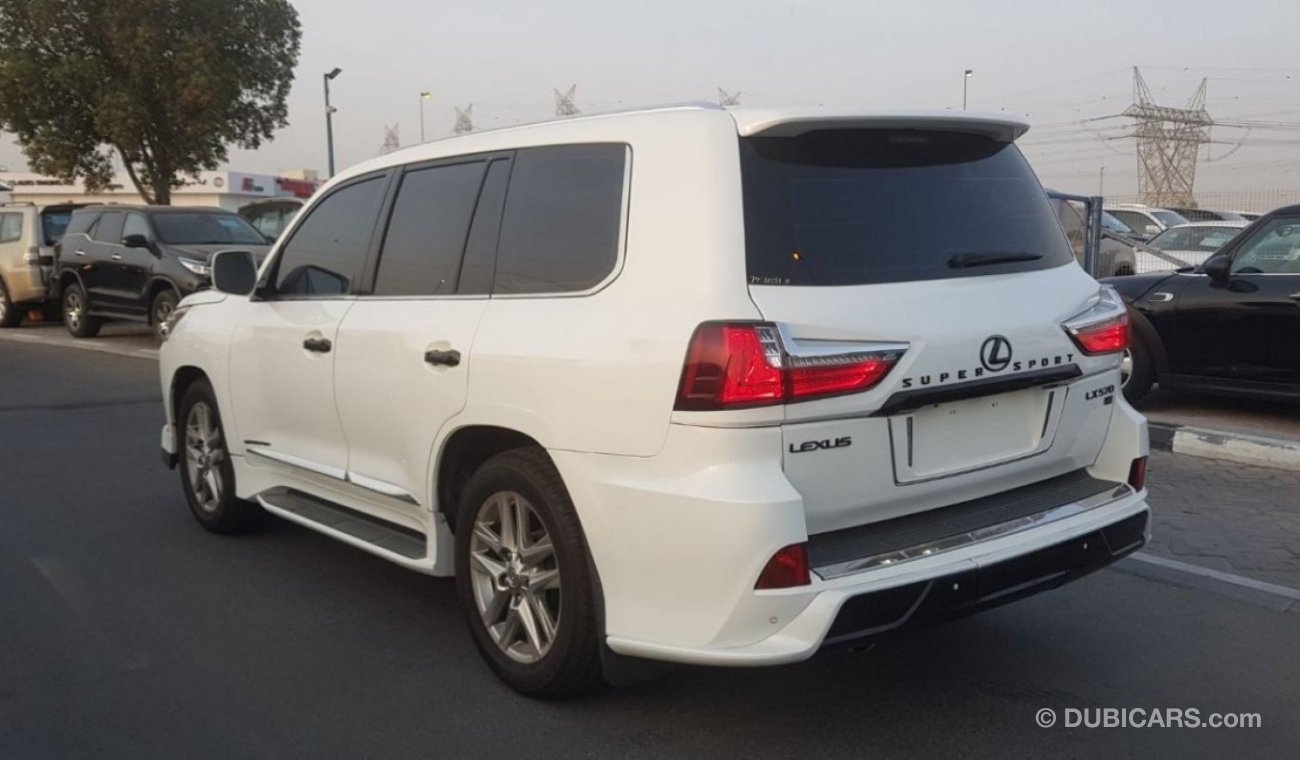 Lexus LX570 LEFT HAND FULL OPTION full facelifted interior and exterior