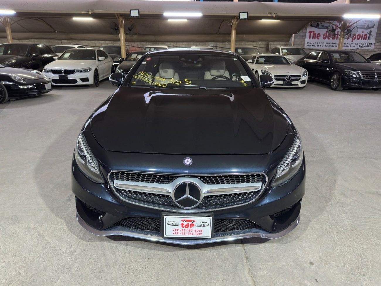 Mercedes-Benz S 550 Coupe MERCEDES S550 COUPE EDITION 1 2015 | ANTHRACITE BLUE EXTERIOR | CRYSTAL GREY INTERIOR | 6 BUTTONS