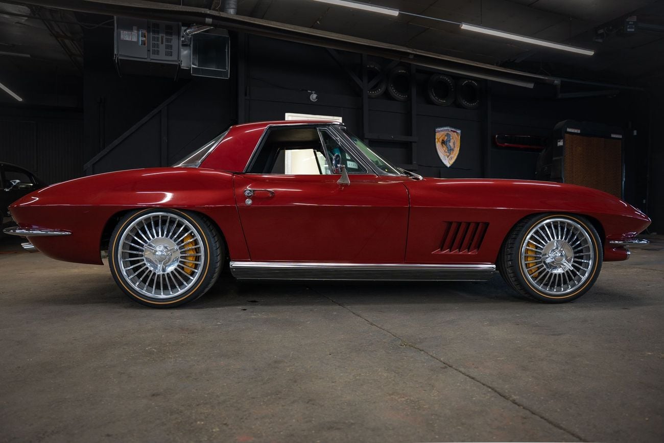 شيفروليه كورفت LS3, SRIII Tubular Chassis, Baer 6P Brakes, Pro Touring Restomod