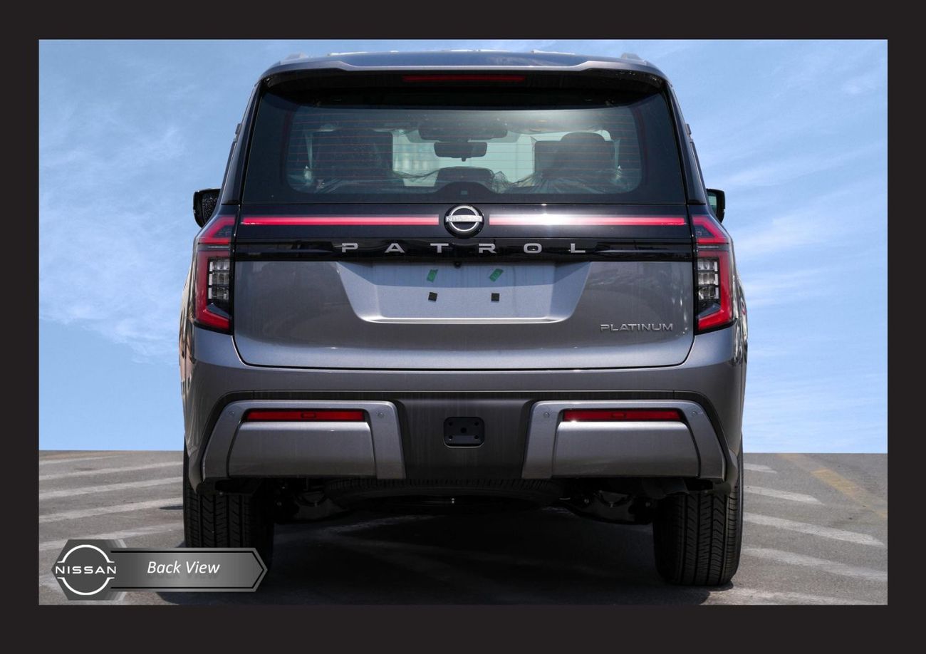 Nissan Patrol SE Platinum City 3.8L NISSAN PATROL SE PLATINUM 3.8L HI(i) A/T PTR 2025 Export Only