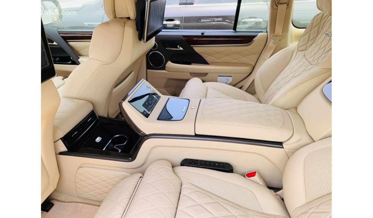 لكزس LX 570 Super Sport 5.7L Petrol Full Option with MBS Autobiography VIP Massage Seat  ( Export Only)