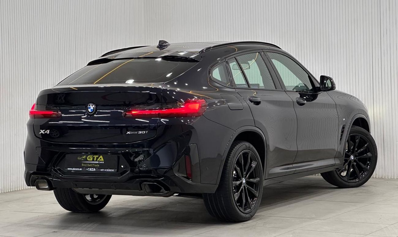 BMW X4 xDrive 30i 2022 BMW X4 xDrive30i M-Sport, December 2026 BMW Warranty + Service Contract, Full Option