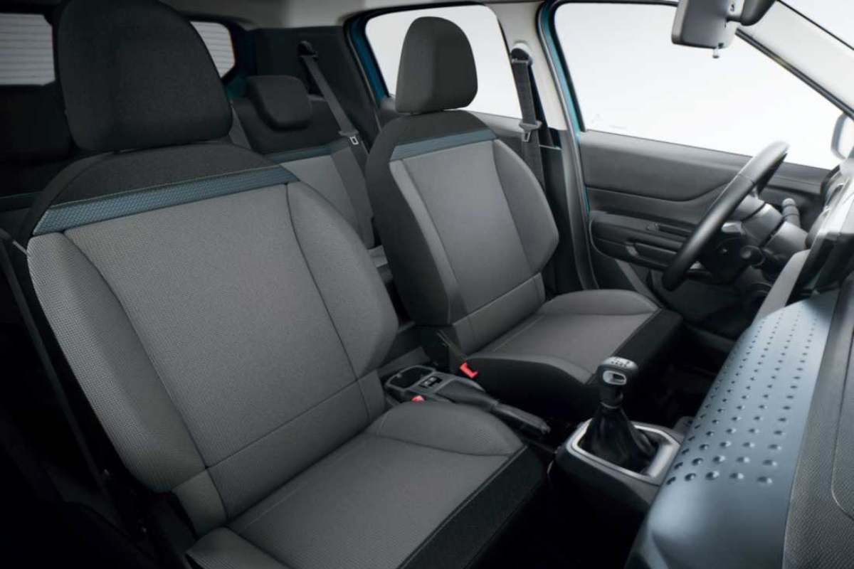 Citroen C3 interior - Seats