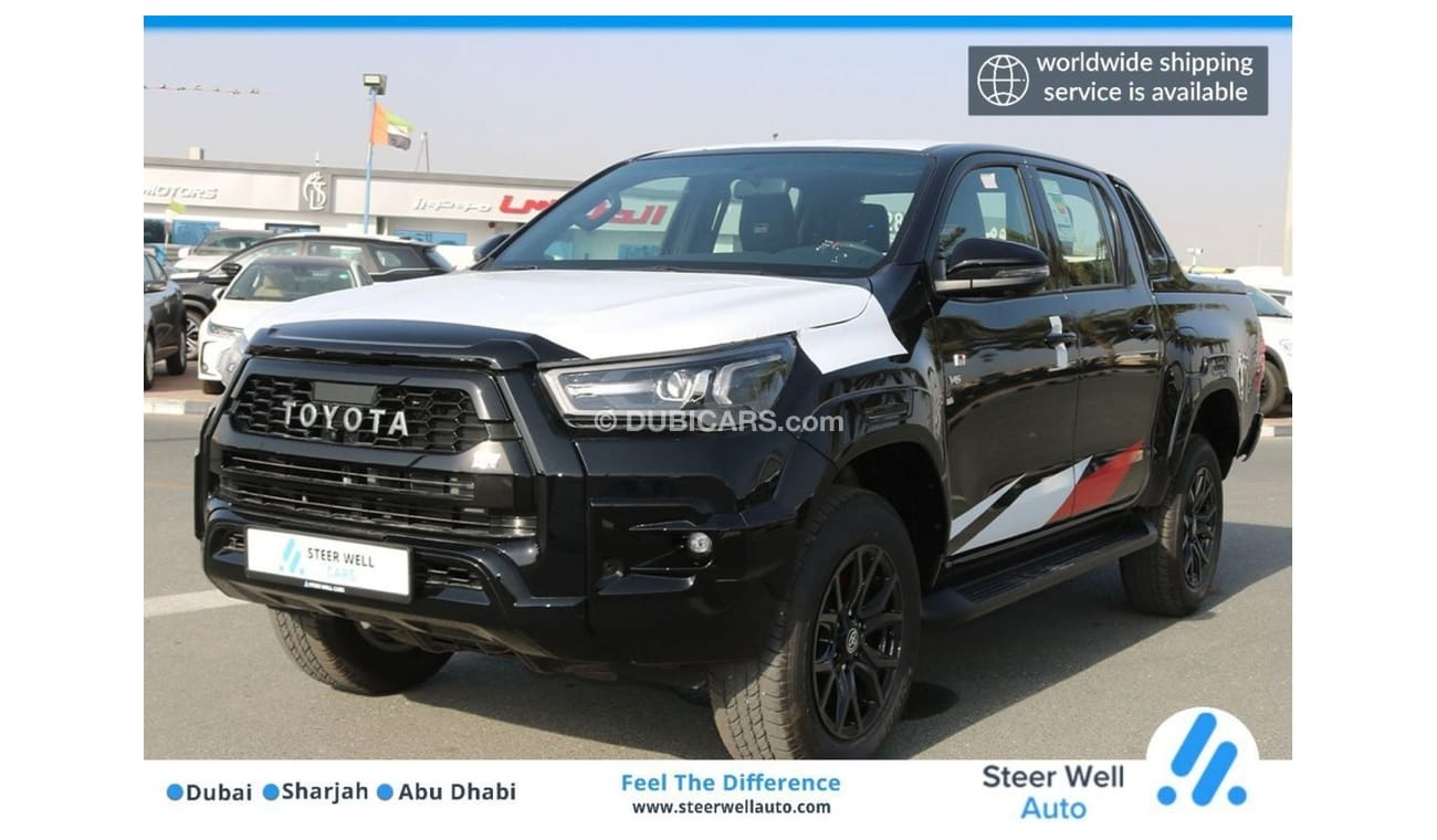 Toyota Hilux GR SPORT WITH RADAR AND 360 CAMERA SPECIAL SPORT RED INTERIOR EXPORT ONLY