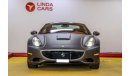 فيراري كاليفورنيا Ferrari California 30 Edition 2013 GCC under Warranty with Zero Down-Payment.