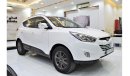 Hyundai Tucson EXCELLENT DEAL for our Hyundai Tucson ( 2014 Model! ) in White Color! GCC Specs