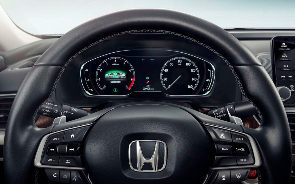 Honda Accord interior - Steering Wheel