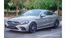 مرسيدس بنز C200 بريميوم + Mercedes Benz C200 Coupe AMG kit 2020 GCC Under Warranty and Free Service From Agency
