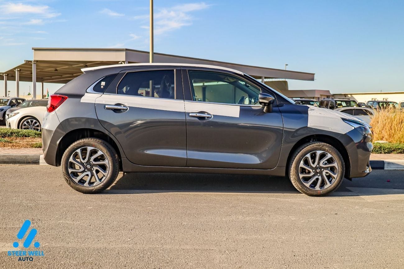 سوزوكي بالينو 2026 GLX – 1.5L Petrol | 360° View | 6 Airbags | Market-Best Price