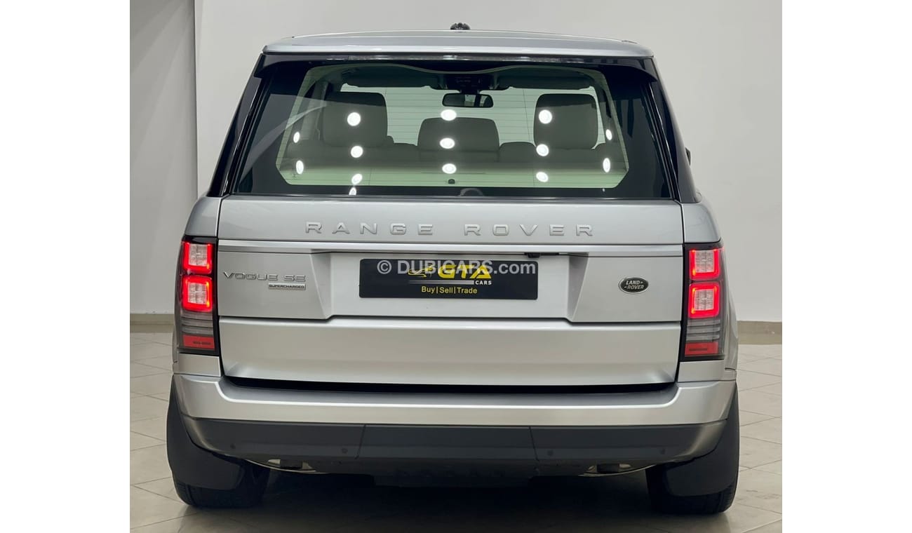 Land Rover Range Rover 2014 Range Rover Vogue SE Supercharged, Range Rover Service History, GCC