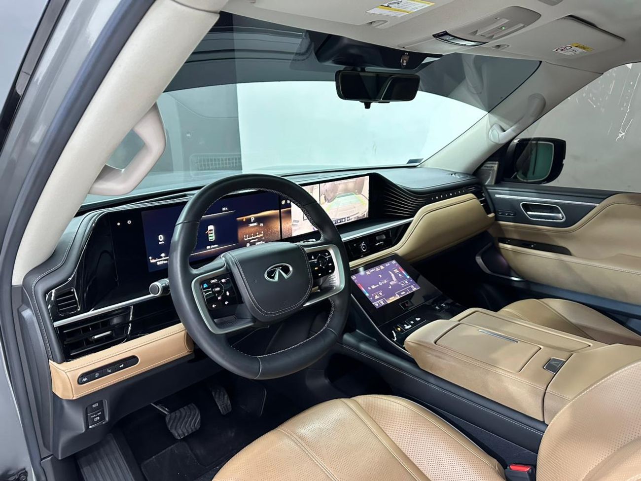 Infiniti QX80 Sensory Bench Chairs 3.5L AED 7344 / Monthly l 0% Down Payment l SENSORY l Agency Warranty until 203