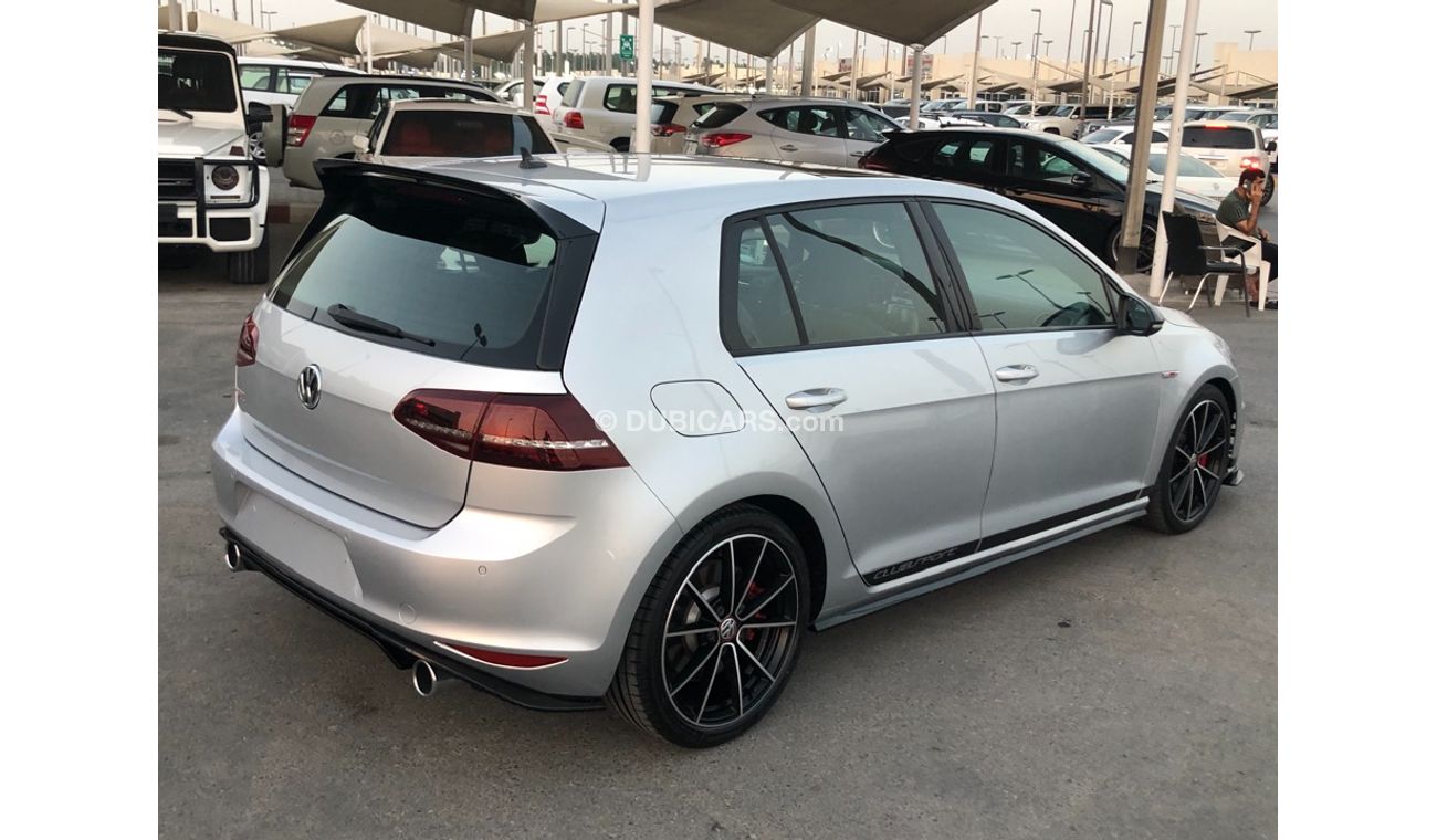Volkswagen Golf GTI club sport model 2016 GCC car prefect condition full option