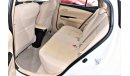 Toyota Yaris AED 1076 PM | 1.5L SE SEDAN GCC DEALER WARRANTY