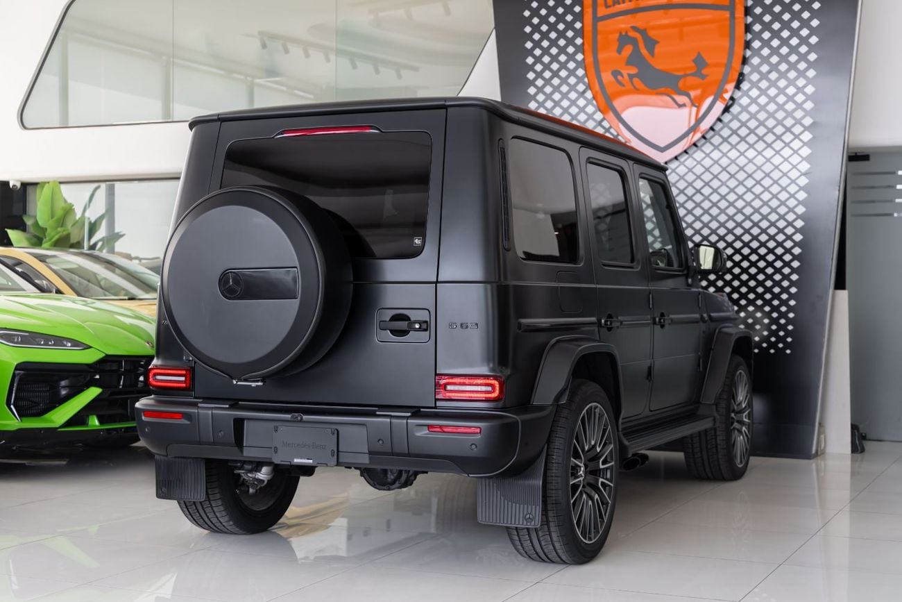 Mercedes Benz G63 AMG STANDARD Mercedes-Benz G63 AMG | 2025 | Performance Package | V8 4.0L Twin-Turbo | 585 HP
