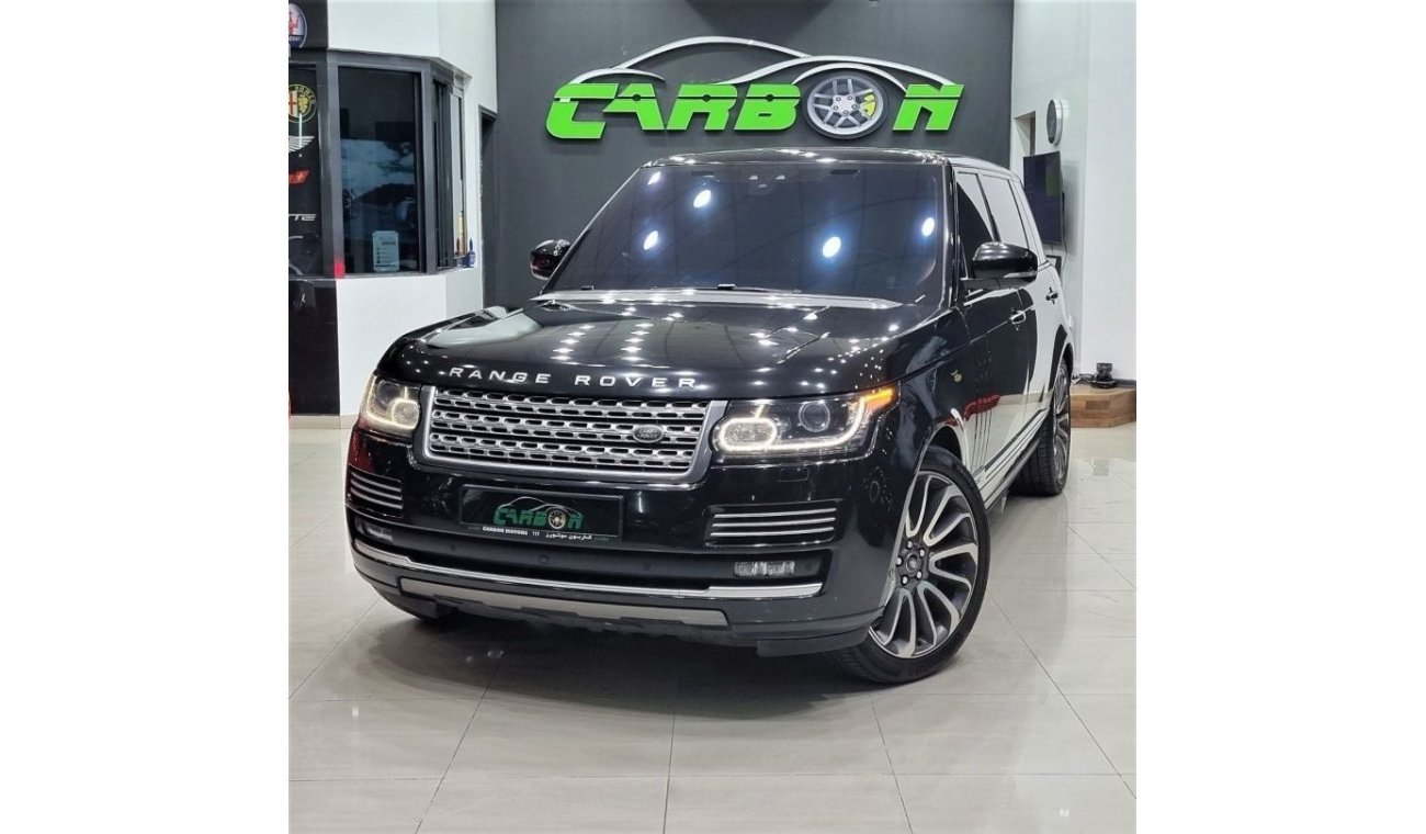 لاند روفر رانج روفر أوتوبايوجرافي RANGE ROVER VOGUE AUTOBIOGRAPHY LONG WHEELBASE IN PERFECT CONDITION FOR 199K AED