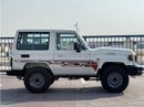 تويوتا لاند كروزر 70 2024 Toyota LC71 4.0 Hard Top - أبيض من الداخل رمادي مزرق | للتصدير فقط