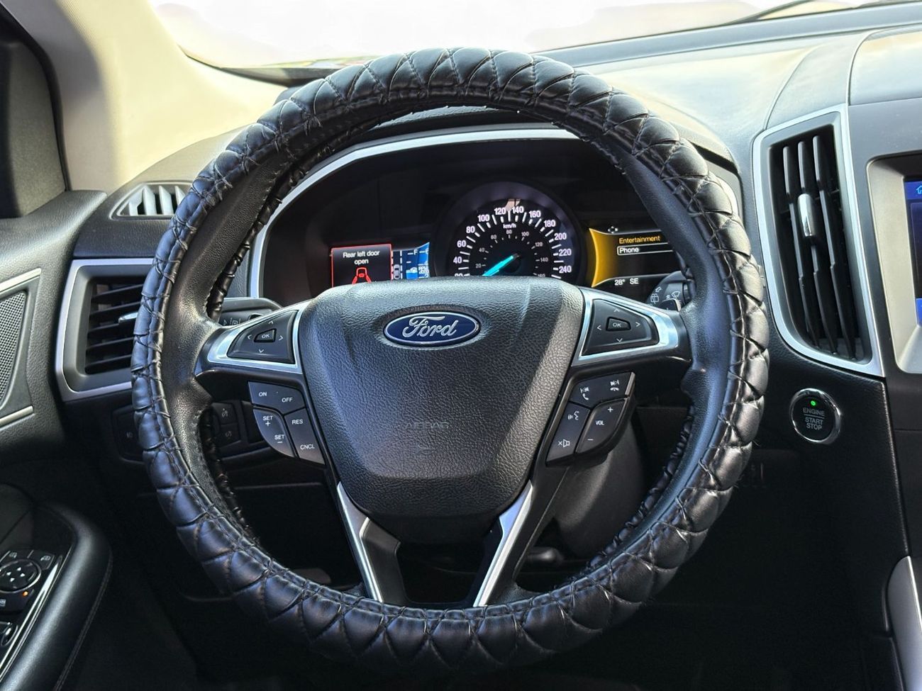 فورد إدج 2.0L V4 ECOBOOST V4 A/T | 2019 | GCC SPECS | BLACK EXTERIOR | AED 790 per month