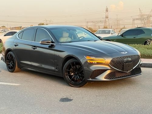 جينيسس G70 PREMIUM *GENESIS G70* Left Hand Full option  Specs: *USA* Year: *2022*  -*Original 5 Seats* push start  BSM 