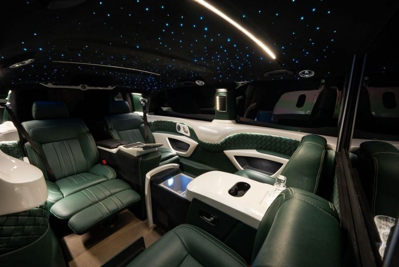 Mercedes Benz V300 AVANTGARDE ERTEX LUXURY CAR DESIGN CO. BOTTEGA DEEP GREEN