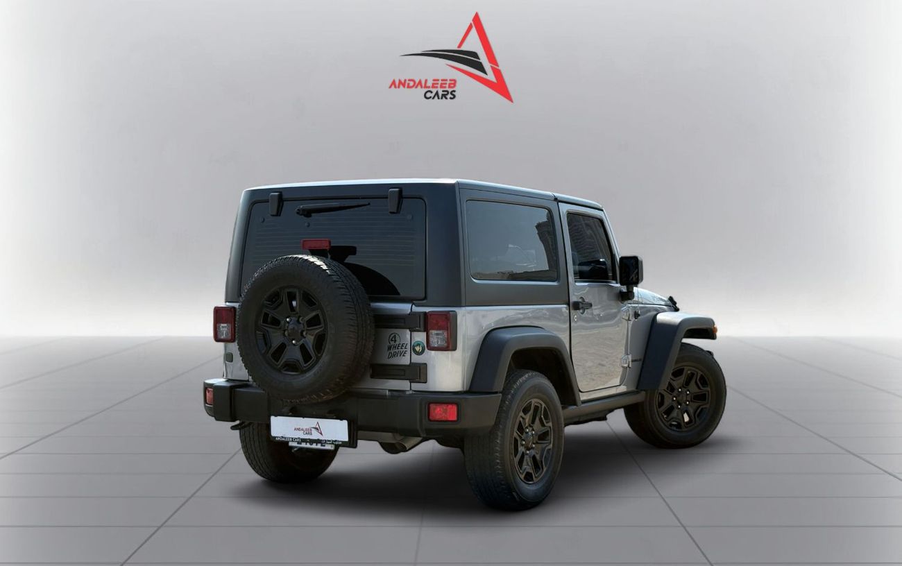 Jeep Wrangler Willys Wheeler 3.6L A/T (2 Door) | 2017 | GCC SPECS | AED 1,150 / month