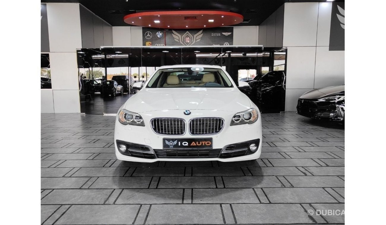 BMW 520i AED 1600/MONTHLY | 2015 BMW 5 SERIES 520I EXCLUSIVE | GCC