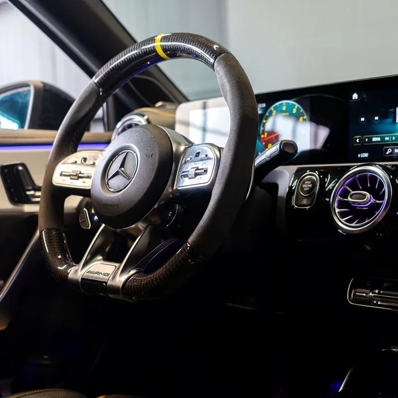 Mercedes-Benz A 45 S AMG AED 3,161 pm • 0% Downpayment • A45 S AMG • FULL Agency History