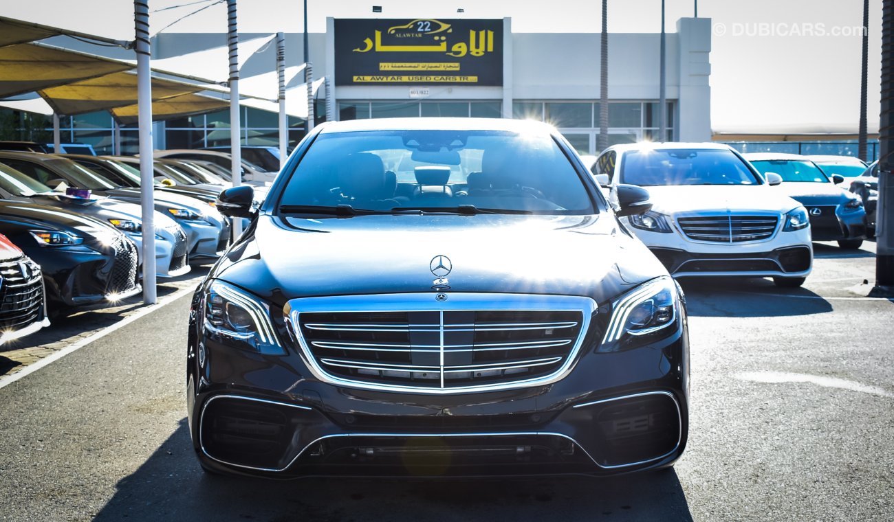 مرسيدس بنز S 550 AMG Kit، ضمان شامل مجاني لمدة سنة علي جميع السيارات