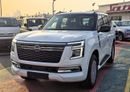 نيسان باترول Nissan Patrol Platinum SE 3.8L Petrol 4WD Gcc  white insid red 2026 Model
