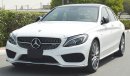 مرسيدس بنز C 43 AMG 4MATIC, V6 Biturbo, GCC Specs with 2 Years Unlimited Mileage Warranty