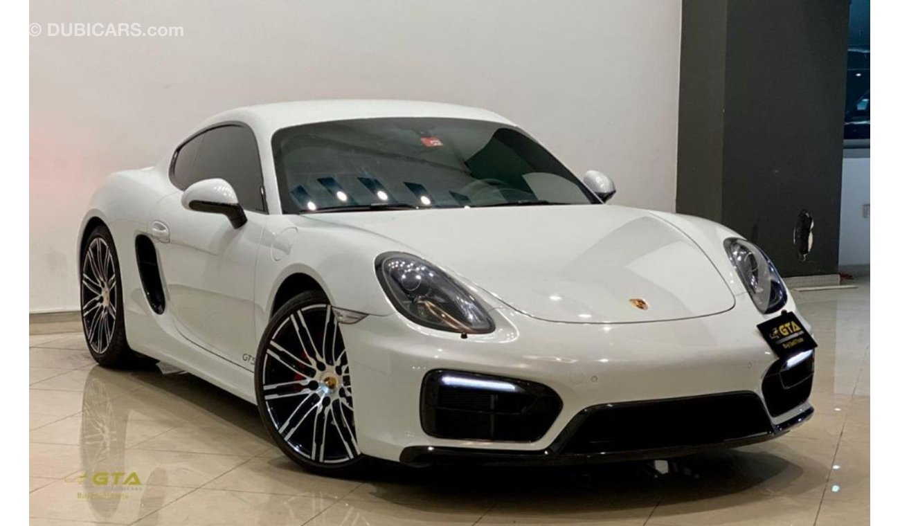 Porsche Cayman S 2016 Porsche Cayman GTS, Warranty, Service History, GCC