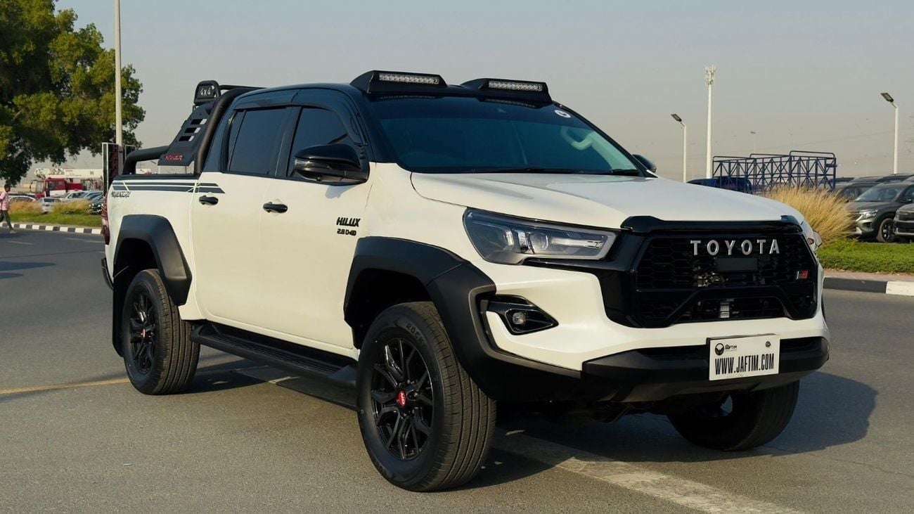 تويوتا هيلوكس MODIFIED TO GR SPORTS | 360° VIEW CAMERA | 2.8L DIESEL ENGINE | 2023 | RHD | AUTOMATIC TRANSMISSION