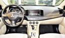 Mitsubishi Lancer EX 2016 Model Silver Color! GCC Specs