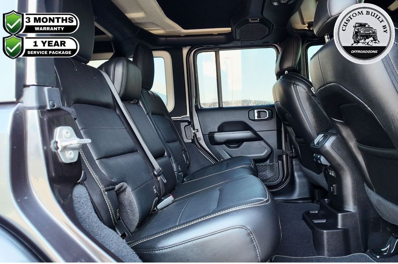 Jeep Wrangler Unlimited Sahara 3.6L / 3 Months ORZ Warranty and 1 Year ORZ Service Package Included