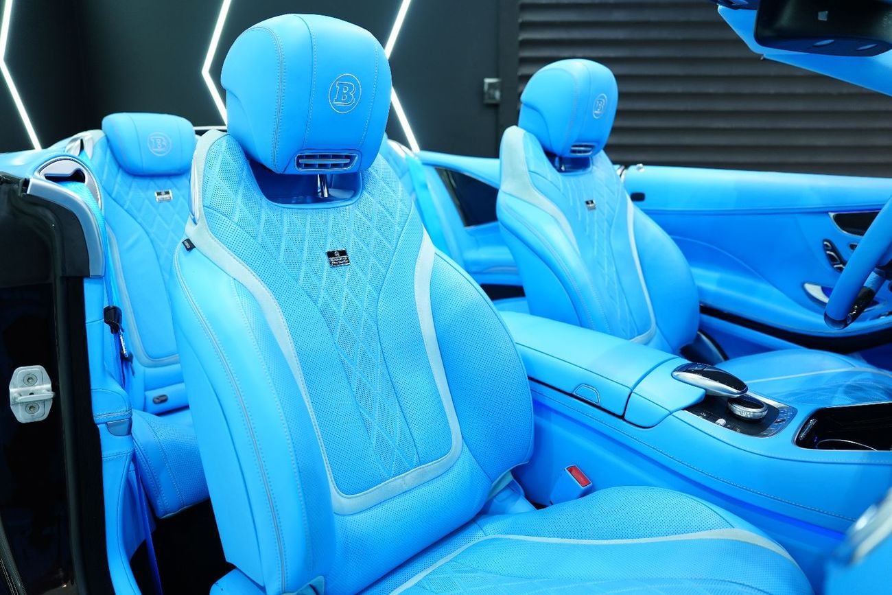 مرسيدس بنز S 500 Cabriolet, Special Edition, BRABUS KIT, Very Low KM, GCC Specs!!