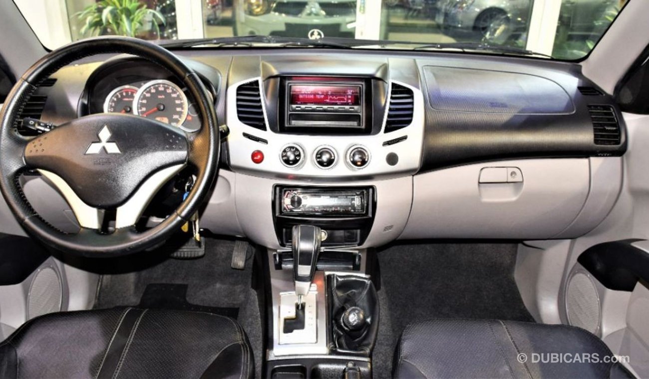 ميتسوبيشي L200 Sportero 2015 Model! In White Color Pickup! GCC Specs ONLY 41000 KM!