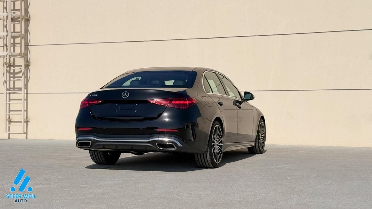 Mercedes-Benz C 200 AMG Line | 1.5L | Warranty Included | GCC Specs Sedan