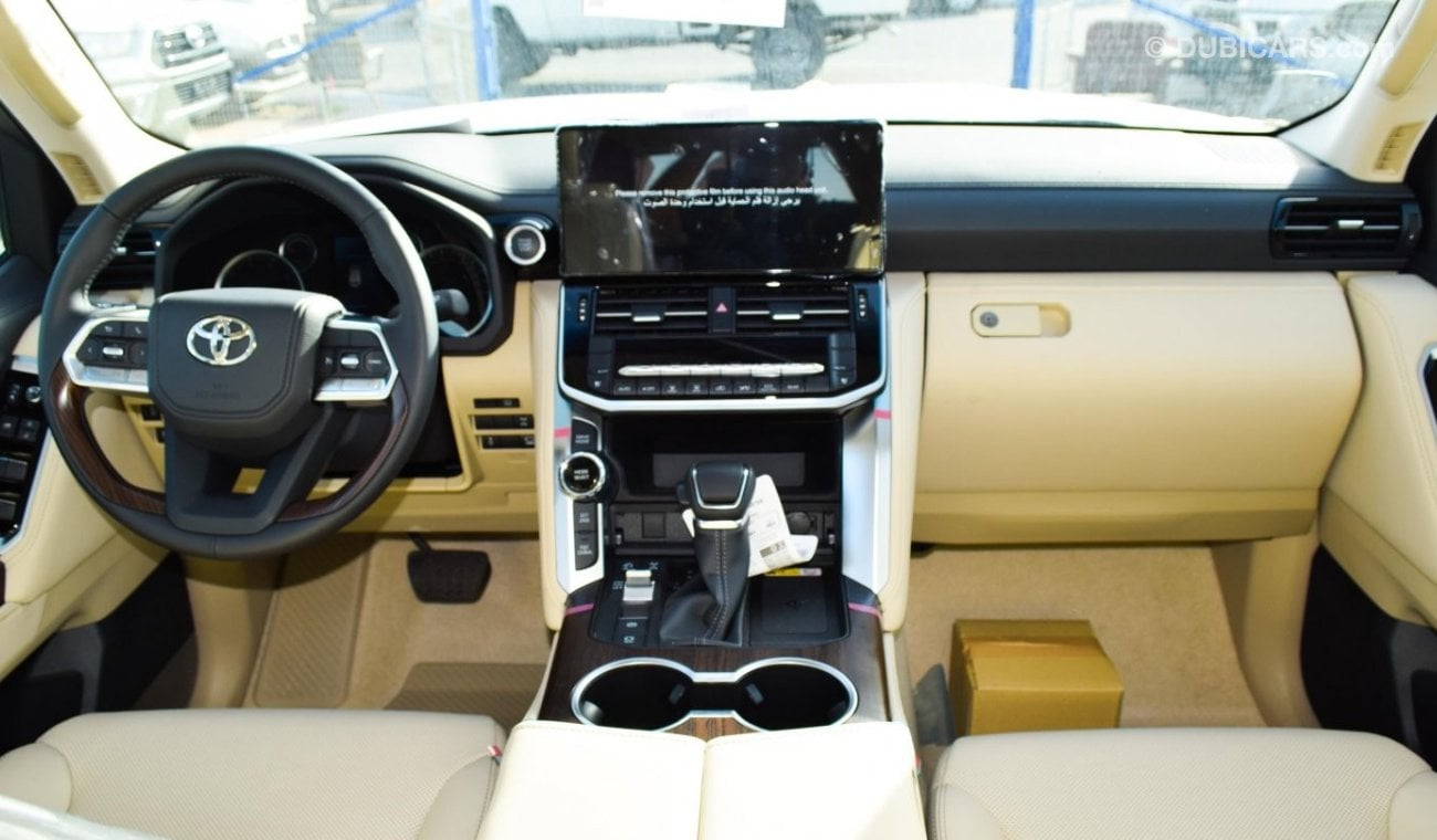 تويوتا لاند كروزر 2022 VX-R 3.3L TWIN TURBO Diesel /20″ wheels/automatic transmission/front cam/leather