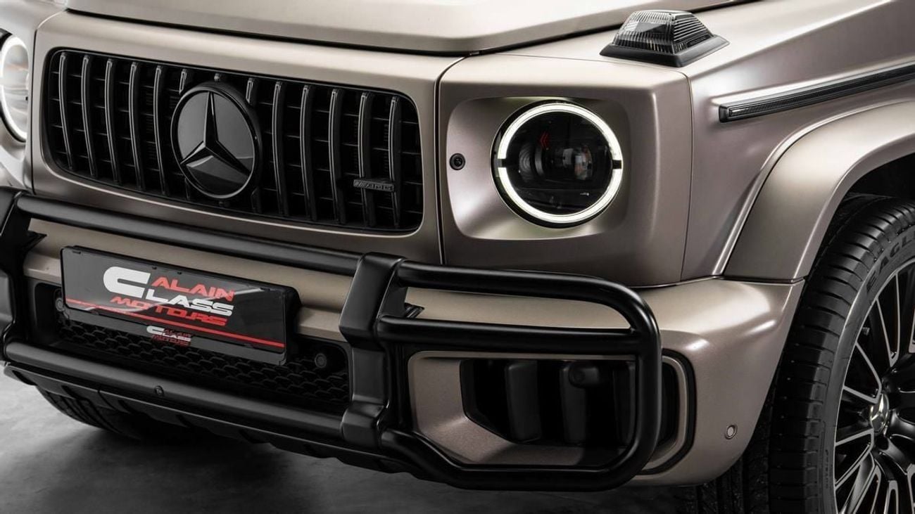 Mercedes-Benz G 63 AMG - 2025 - GCC Specs - Under Warranty and Service Contract